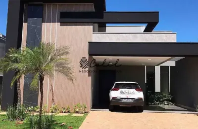 Vivendas da mata - portal paineira - casa com 3 dormitórios à venda, 166 m² por r$ 1.275.000,00 - vivendas da mata - ribeirão preto/sp