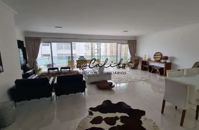 Edifício meridien - apartamento com 240m² com 6 dormitórios à venda por r$ 1.480.000,00 - praia de pitangueiras - guarujá  / sp