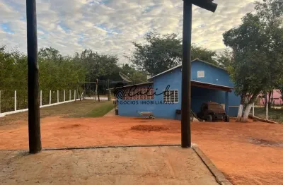 Condomínio cachoeira - chácara com casa sede e casa de caseiro, com 1000m² à venda por r$ 350.000,00 - condomínio cachoeira, são sebastião do paraíso/mg