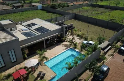 Residencial recanto do rio pardo - chácara com 4 quartos (suítes), 450m² à venda por r$ 2.150.000,00 - con. recanto do rio pardo, jardinópolis/sp