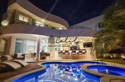 Alphaville iii - casa com 3 dormitórios à venda, 349 m² por r$ 3.850.000,00 - alphaville - ribeirão preto/sp