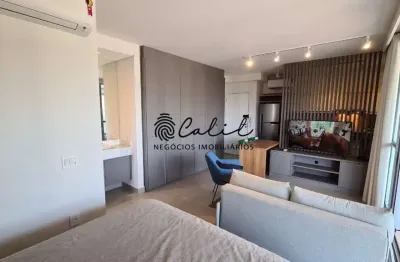 Fiusa one - apartamento studio mobiliado com 49,37m² para locação por r$ 4.000,00 - edifício fiusa one, ribeirão preto/sp