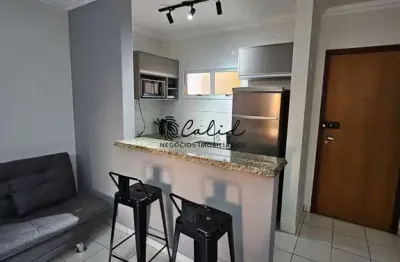 Apartamento mobiliado com lazer completo no edifício belluno
