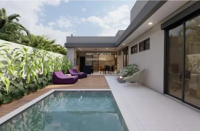 Casa de luxo em condomínio à venda em indaiatuba-sp, residencial evidências: 4 quartos, 3 suítes, 2 salas, 5 banheiros, 4 vagas, 196m².