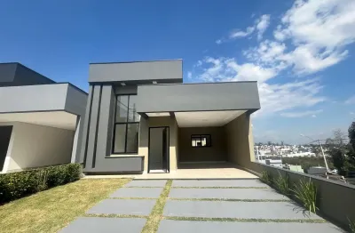 Casa térrea, 03 suítes, 04 vagas  condomínio gran reserve, indaiatuba - sp.