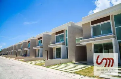 Casa em condomínio fechado com 3 quartos à venda na Rua Francisco Matias, Sabiaguaba, Fortaleza