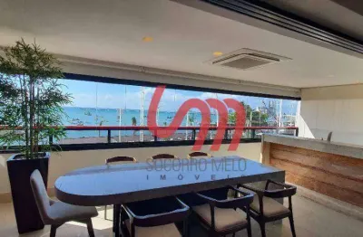 Apartamento a venda no condomínio mar del leste - beira mar