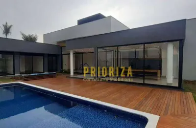Linda casa térrea com 4 dormitórios à venda, 500 m² por r$ 4.500.000 - condomínio saint patrick - sorocaba/sp