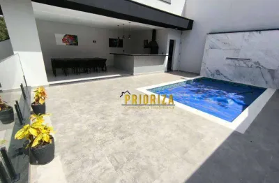 Casa com 3 dormitórios à venda, 230 m² por r$ 1.450.000,00 - condomínio gramados de sorocaba - sorocaba/sp