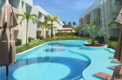 Apartamento para venda em camaçari, guarajuba (monte gordo), 2 dormitórios, 2 suítes, 3 banheiros, 2 vagas
