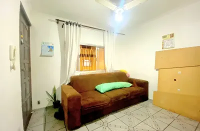 Apartamento térreo com 2 dormitórios à venda no bnh – aparecida, santos/sp