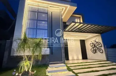 Bosque Terra Azul - Casa Alto Padrão 100% mobiliada - Bosque Terra Azul no bairro sim