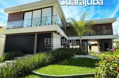Paraiso - Casa 5 suítes de Alto Padrão à Venda em Guarajuba a 200m da Praia | Condomínio Paraíso