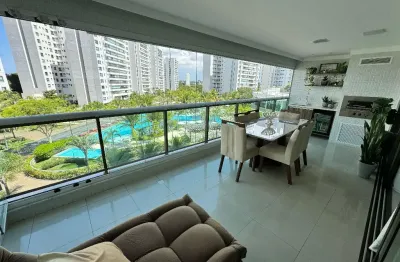 Apartamento à venda no le parc resort | apartamento de 166m² | 4 quartos, vista clube