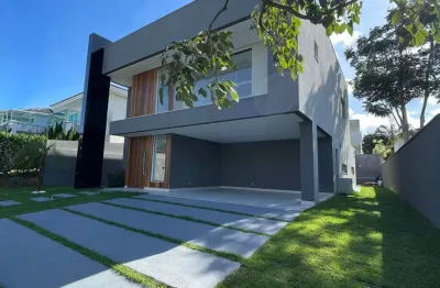 Casa com 4 suítes e piscina no alphaville litoral norte 1 – preço incrível!
