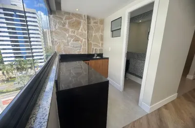 Apartamento alto padrão com 2 suítes e lavabo no alpha class – alphaville salvador i