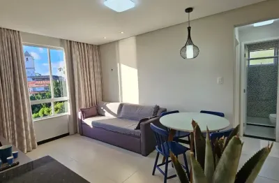 Quarto e sala  e sala à venda | porteira fechada com vista mar no porto da barra, 42m²