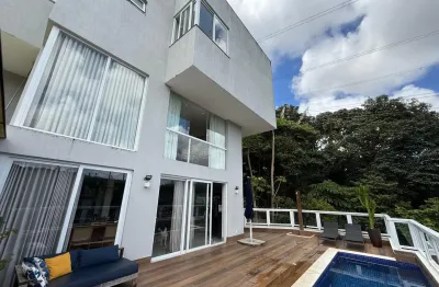 Casa de luxo no alphaville 2 salvador | 3 suítes (2 master) | porteira fechada | projeto assinado