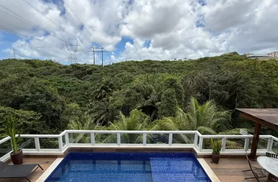 Casa de luxo no alphaville 2 salvador | 3 suítes (2 master) | porteira fechada | projeto assinado