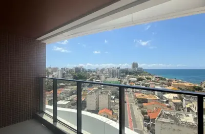 Rio vermelho | apartamento nascente com vista mar no beach class rio vermelho | 2/4 | 66 m²