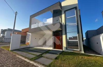 Casa à venda em cajupiranga (parnamirim/rn) | condominio majestic nova york | 4 suítes - 187m²