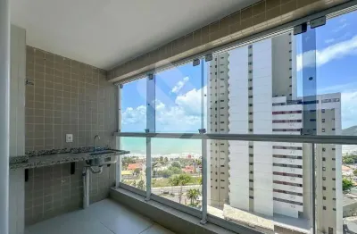 Apartamento à locação em ponta negra (natal/rn) | condomínio joan miró | 3/4 sendo 1 suíte - 92m²