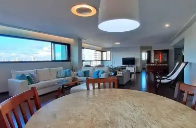 Apartamento à venda em lagoa nova (natal/rn) | cond. carlos drumnond de andrade | 3 suítes - 204m²