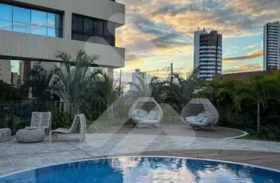 Apartamento à venda em lagoa nova (natal/rn) | condomínio solar almira ribeiro | 4 suítes - 335m²