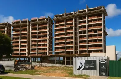 Apartamento à venda em cotovelo (parnamirim/rn) | condomínio jardins do porto | 3/4 sendo 1 suíte - 78m²