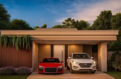Casa à venda em parque das nações (parnamirim/rn) | condomínio yby natureza | 3 suítes - 230m²