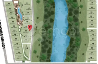 Lote à venda em são miguel do gostoso | vela santo cristo | 282m²