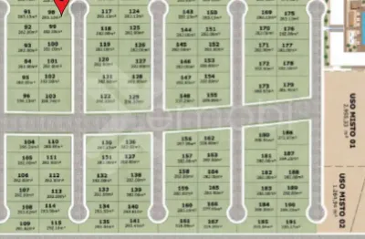 Lote à venda em são miguel do gostoso | vela santo cristo | 282m²