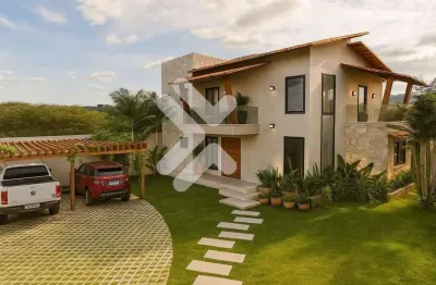 Casa à venda em parque das nações (parnamirim/rn) | condomínio green clube 2 | 3 suítes - 230m²