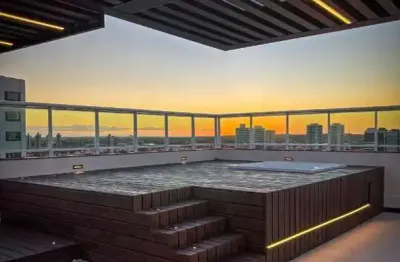 Apartamento duplex em capim macio | 186,5 m² | área gourmet + hidromassagem