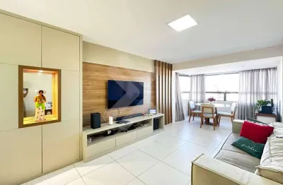 Apartamento à venda em lagoa nova (natal/rn) | residencial michelangelo | 3 suítes - 127m²