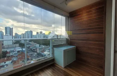 Lindo studio semimobiliado com 1 vaga de garagem para alugar em condomínio clube a 900 metros da es