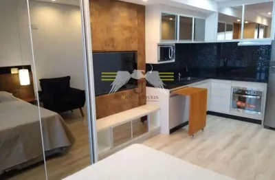 Excelente studio  para venda, no tatuapé, totalmente mobiliado de 38 m² a 900 metros da estação do