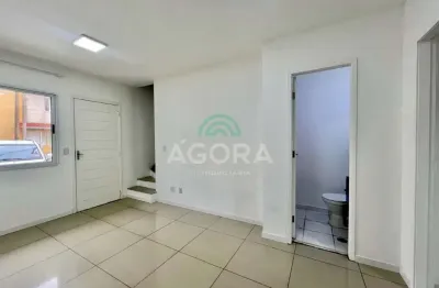 Sobrado com 2 (dois) dormitórios em condominio fechado, localizado no bairro igara em canoas.
