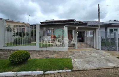 Casa térrea com 3 (três) dormitórios, sendo 2 (duas) suítes, localizada no bairro igara em canoas.