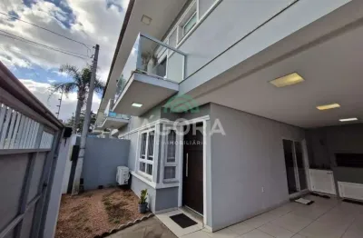 Sobrado com 3 (três) dormitórios, sendo 1 (uma) suíte, localizado no bairro nossa sra. das graças.