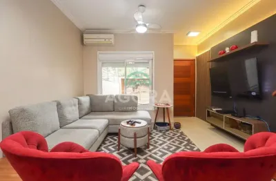 Sobrado totalmente mobiliado com 2 (duas) suítes, localizado no bairro são josé em canoas