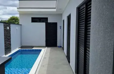 Casa térrea com piscina à venda – condomínio reserva ipanema