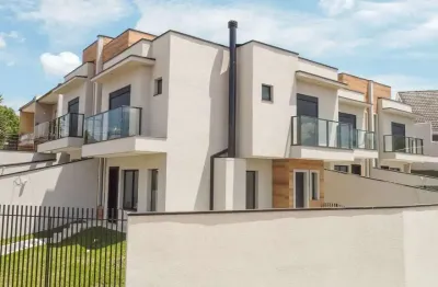 Casa em condomínio fechado com 3 quartos à venda no atuba, curitiba  por r$ 690.000