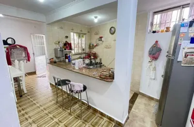 Casa térrea para venda em santo andré, jardim bom pastor, 3 dormitórios, 1 suíte, 2 banheiros, 5 vagas