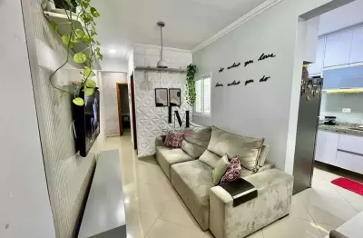 Cobertura duplex para venda em santo andré, vila scarpelli, 2 dormitórios, 1 suíte, 3 banheiros, 2 vagas