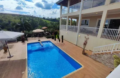 Casa em condomínio para venda em atibaia, parque rio abaixo, 6 dormitórios, 6 suítes, 8 banheiros, 6 vagas