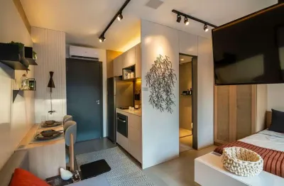 O imóvel no bairro liberdade e possui 28 metros quadrados com 1 dorm