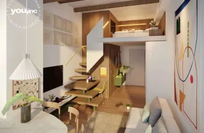 O imóvel no bairro higienópolis,  possui 25 metros quadrados com 1 dorm