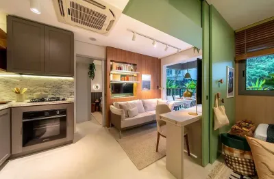 Apartamento com 1 quarto à venda na Rua do Estilo Barroco, 633, Brooklin, São Paulo