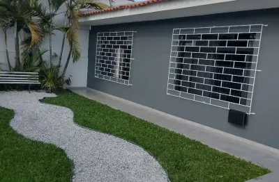 Araucaria/fazenda velha - 240m2 - (vila nova) - excelente residência, 03 quartos, suite c/hidro, 03 vagas garagem, terreno 12x49,50 px ao centro